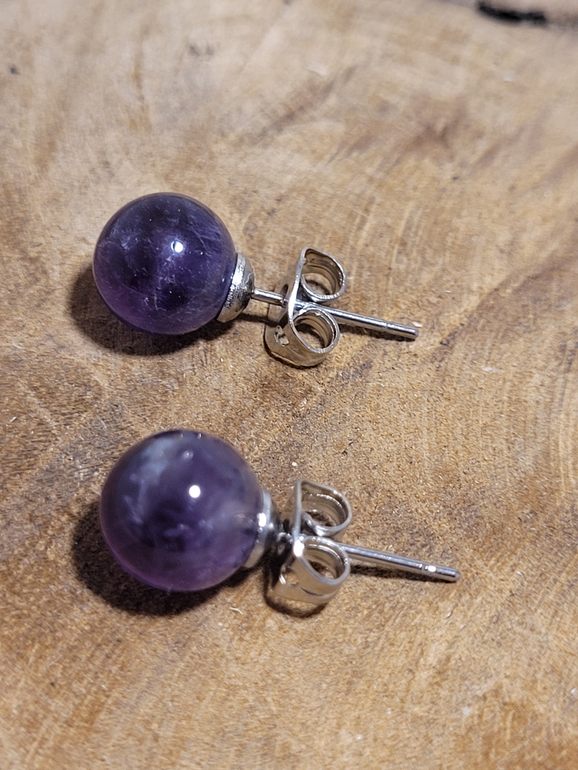 boucles doreilles améthyste 3
