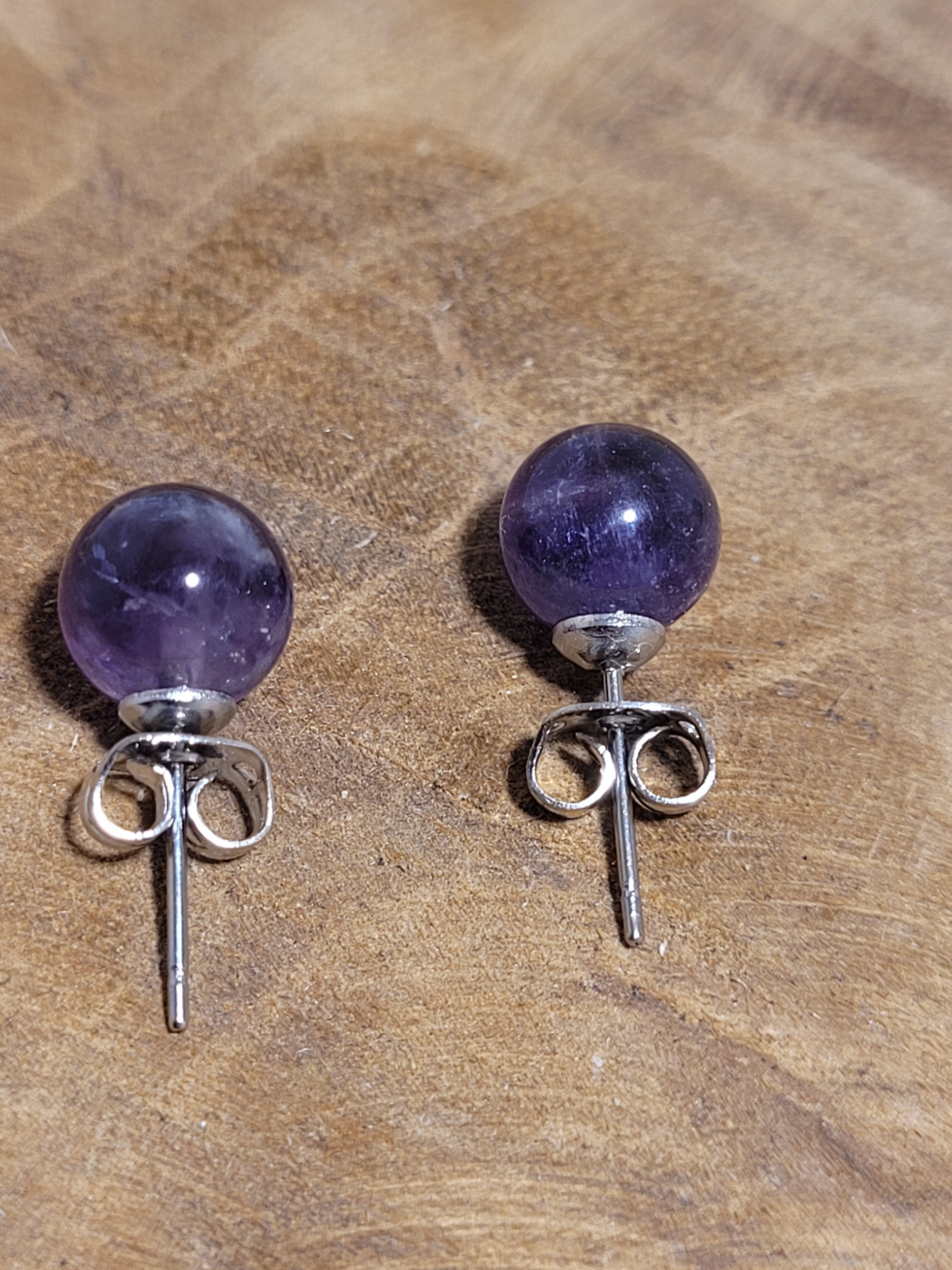 boucles doreilles améthyste 4