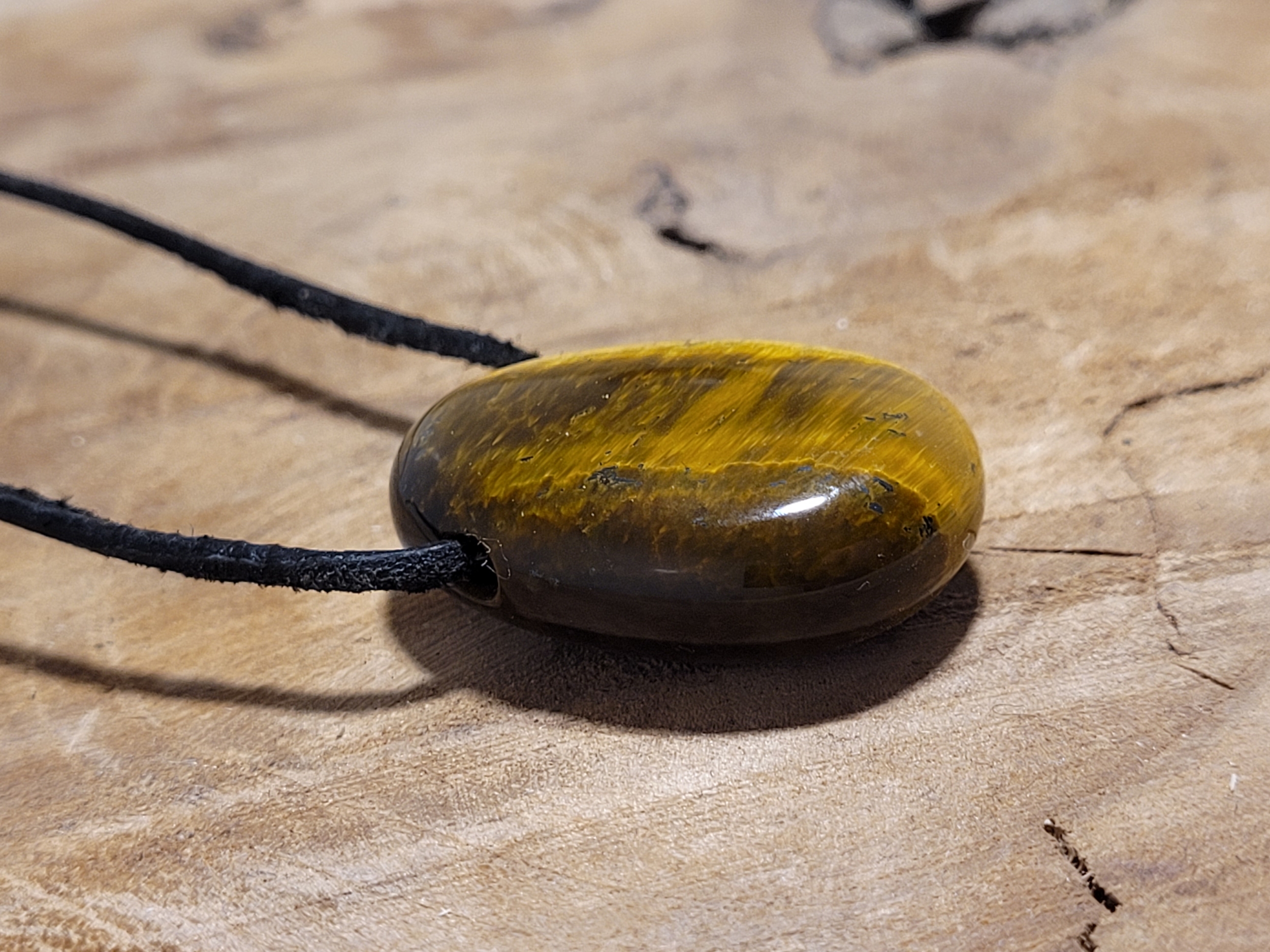pendentif goutte oeil de tigre 3