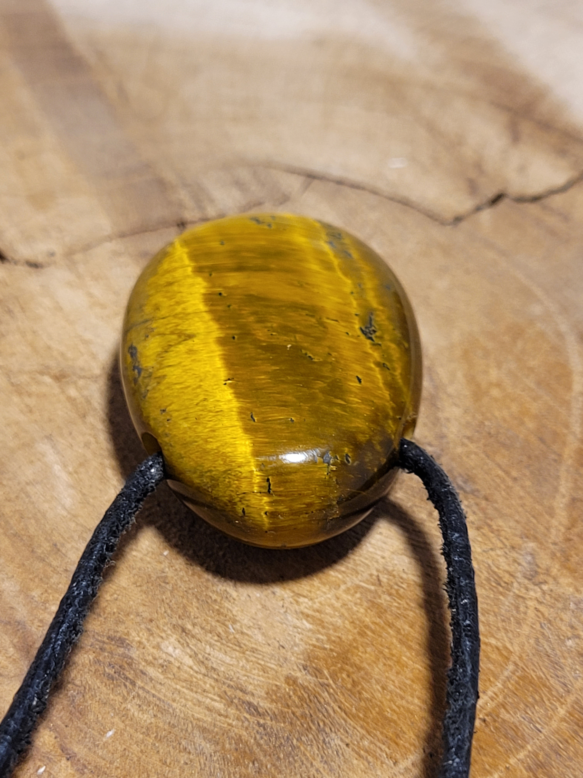pendentif goutte oeil de tigre 5