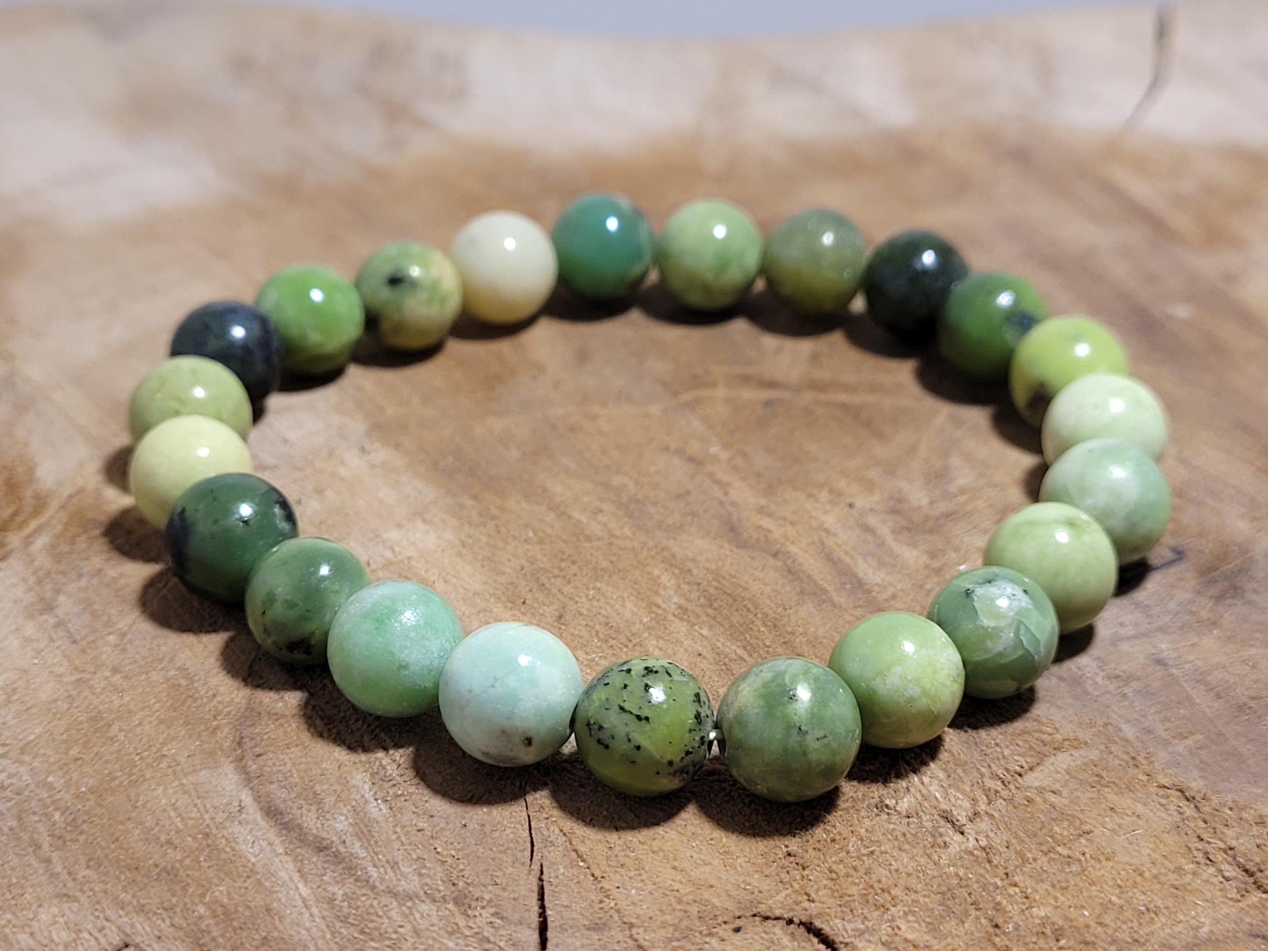 Bracelet Chrysoprase Citron 2