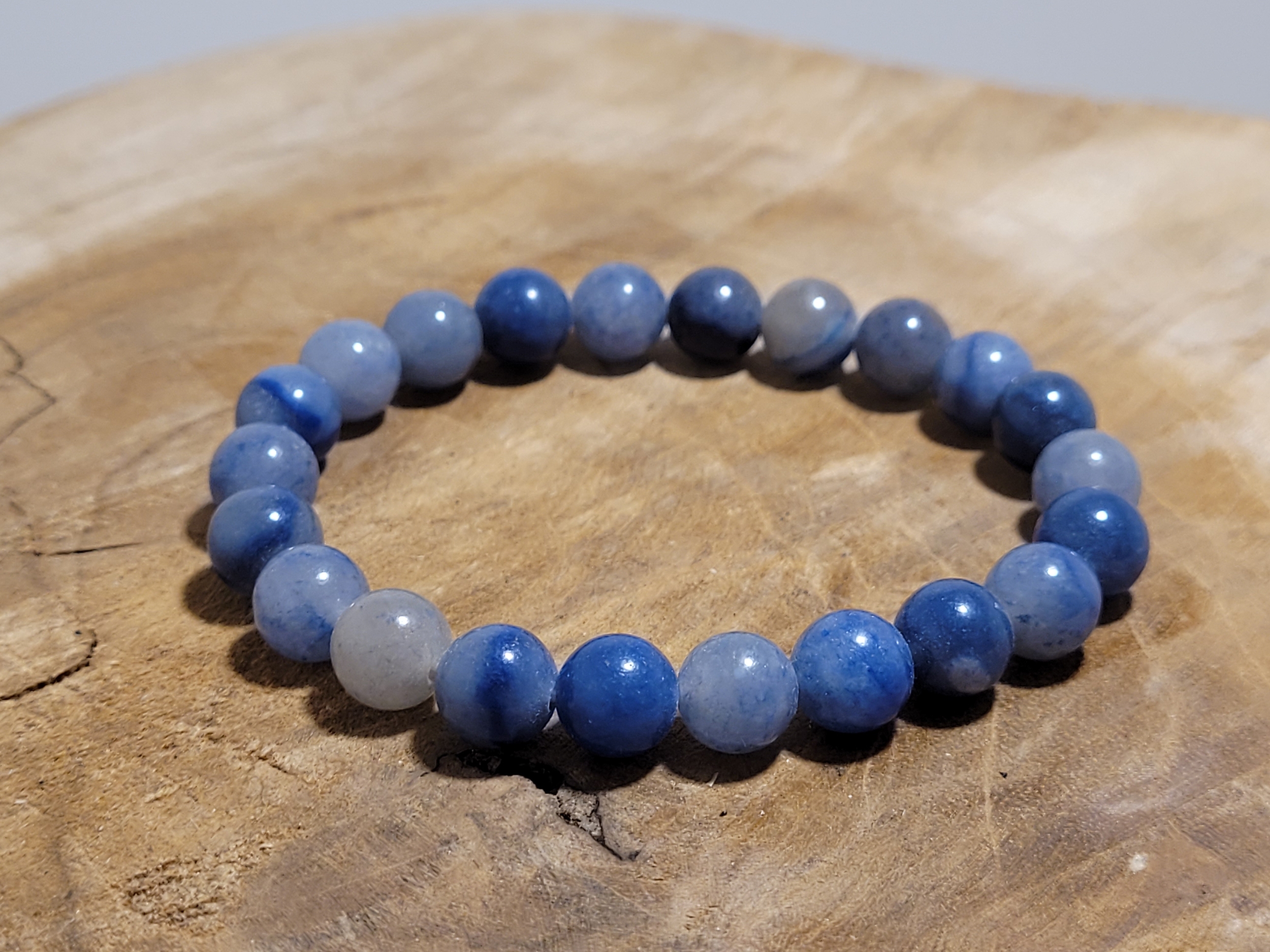 bracelet aventurine bleue 2