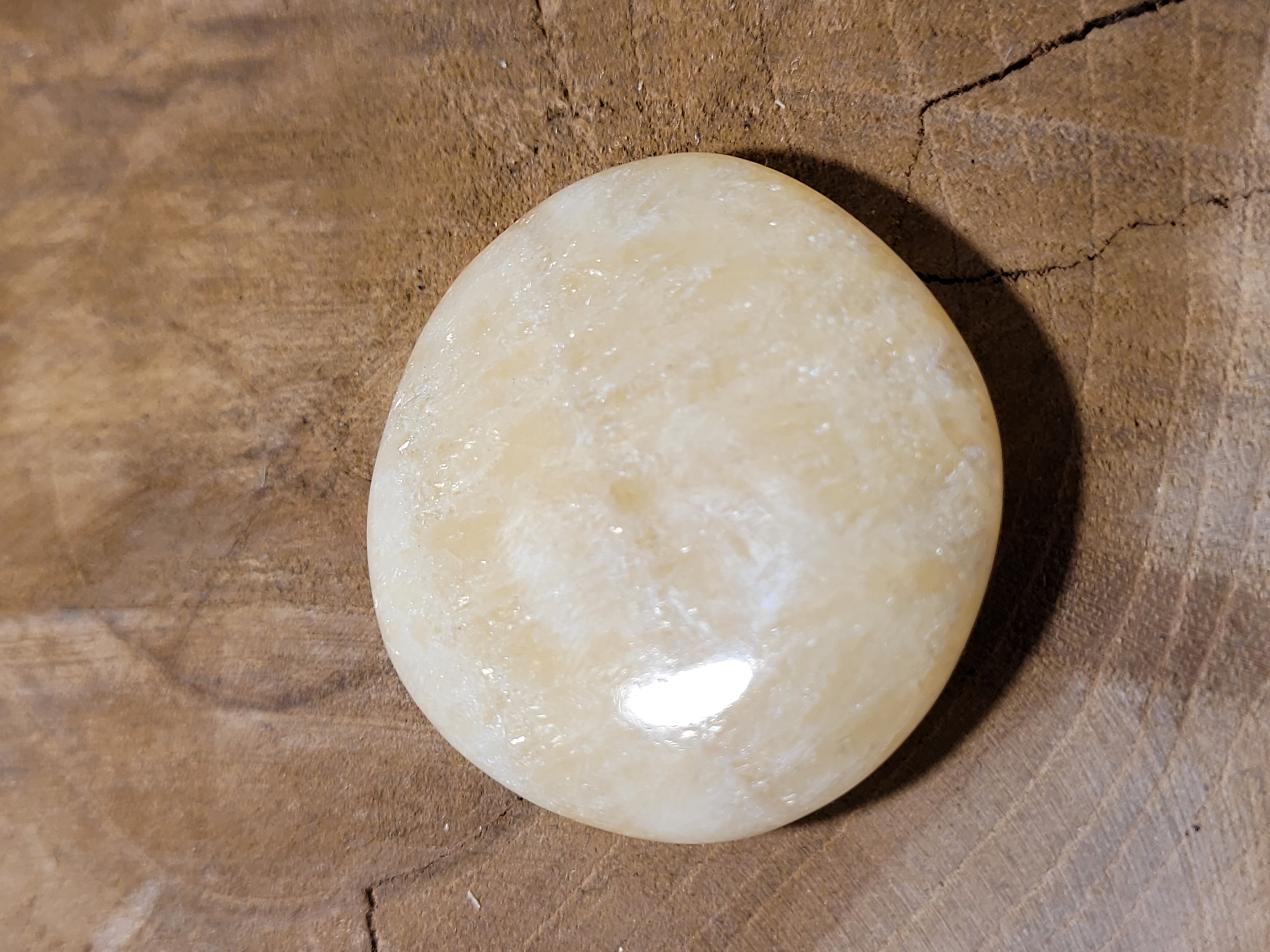 Pierre plate calcite orange 4