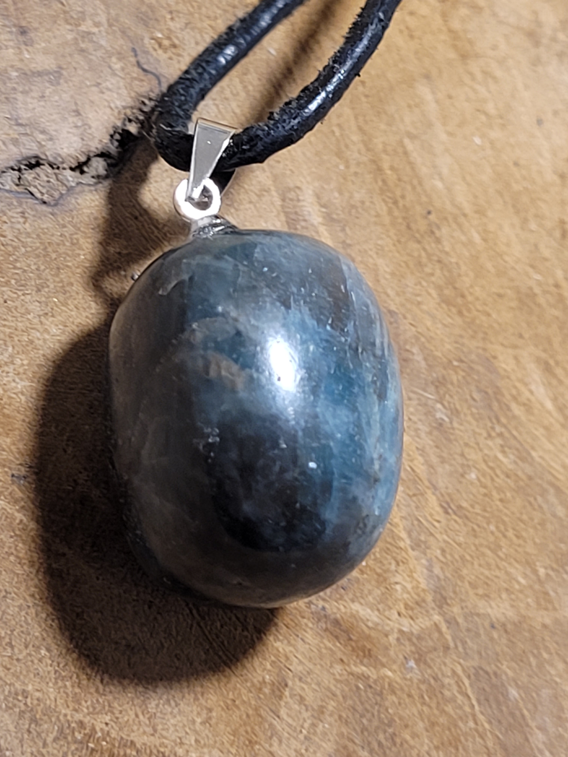pendentif apatite bleue 5