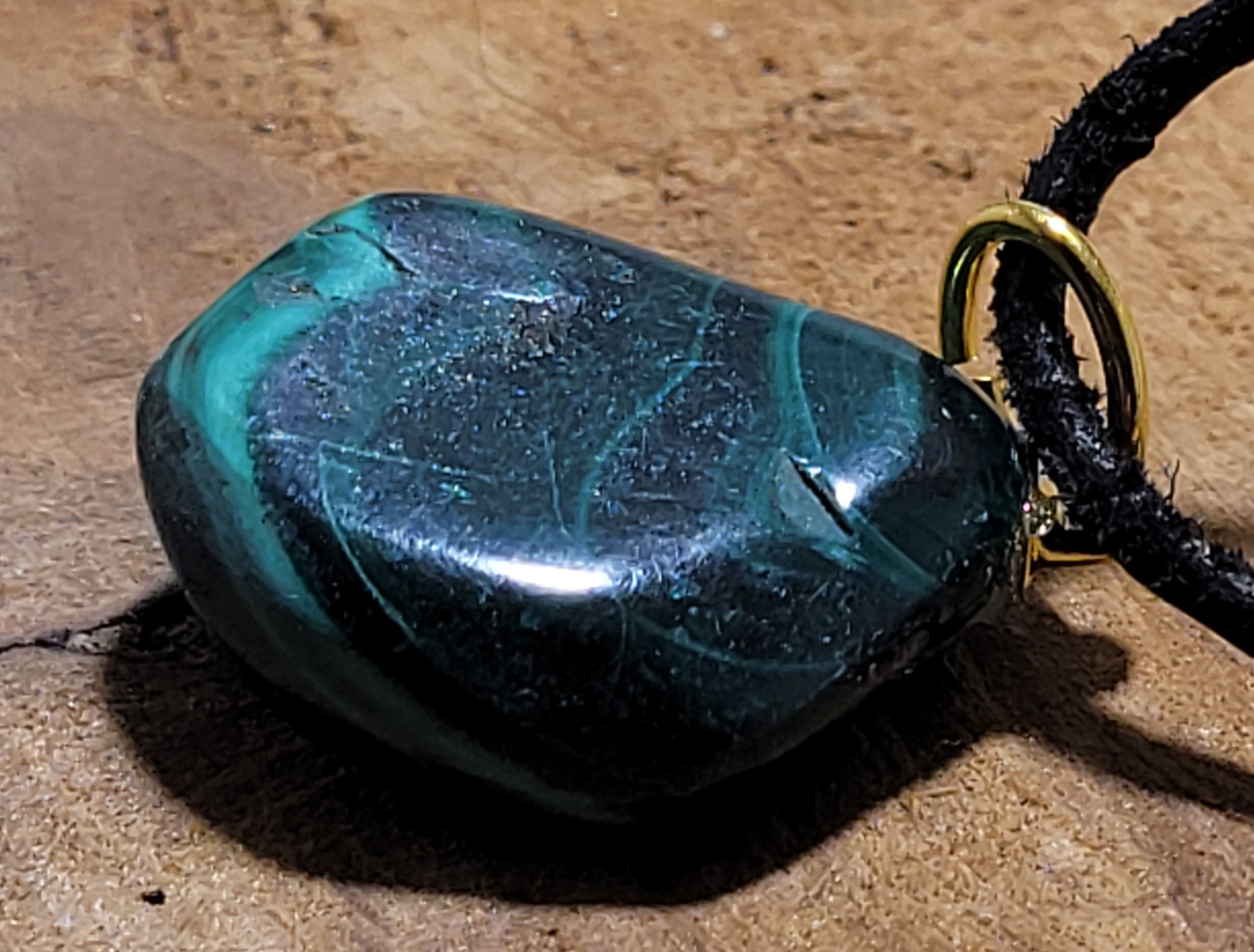 pendentif malachite 2.8