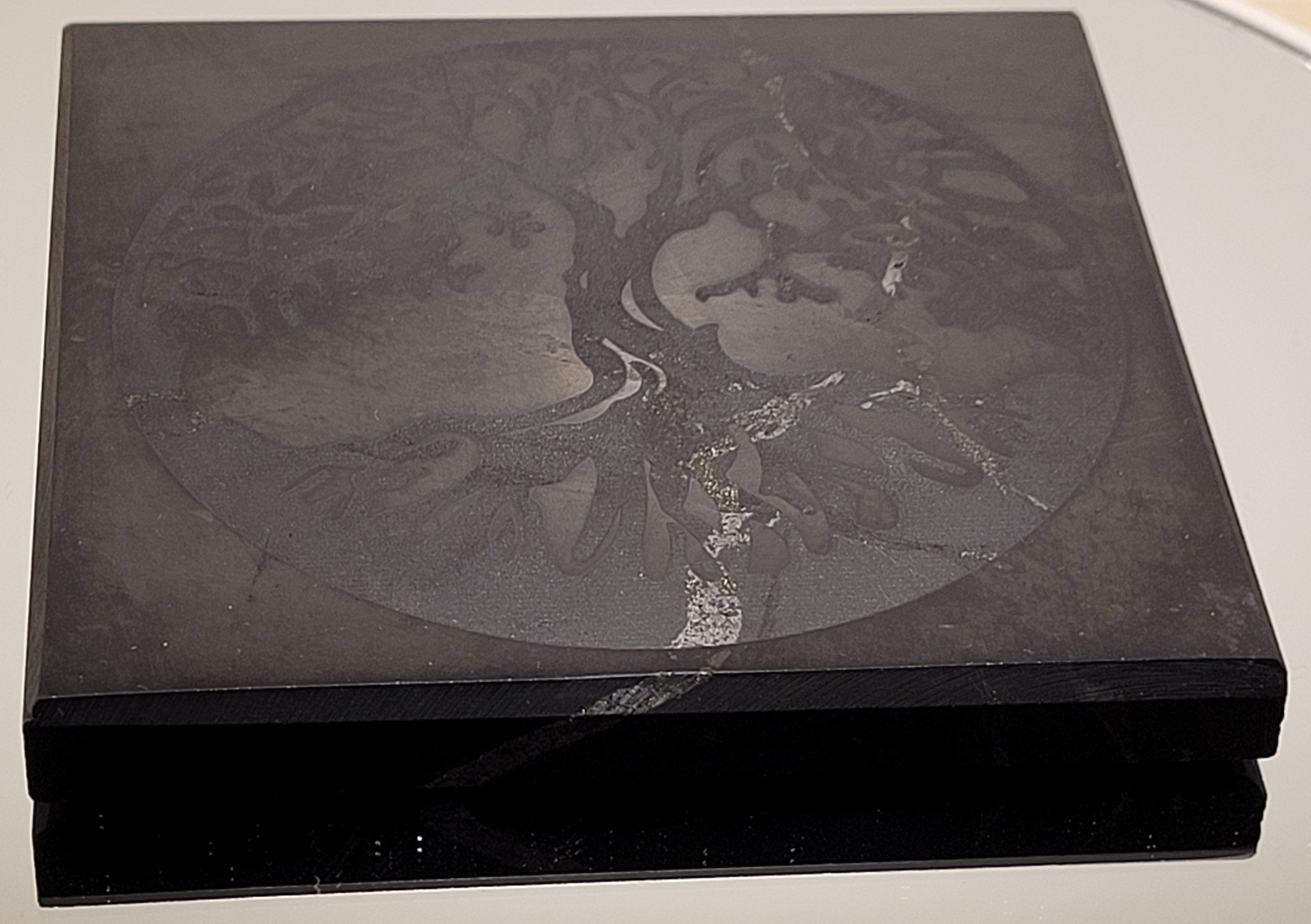 dessous de table arbre de vie shungite 10 cm 2
