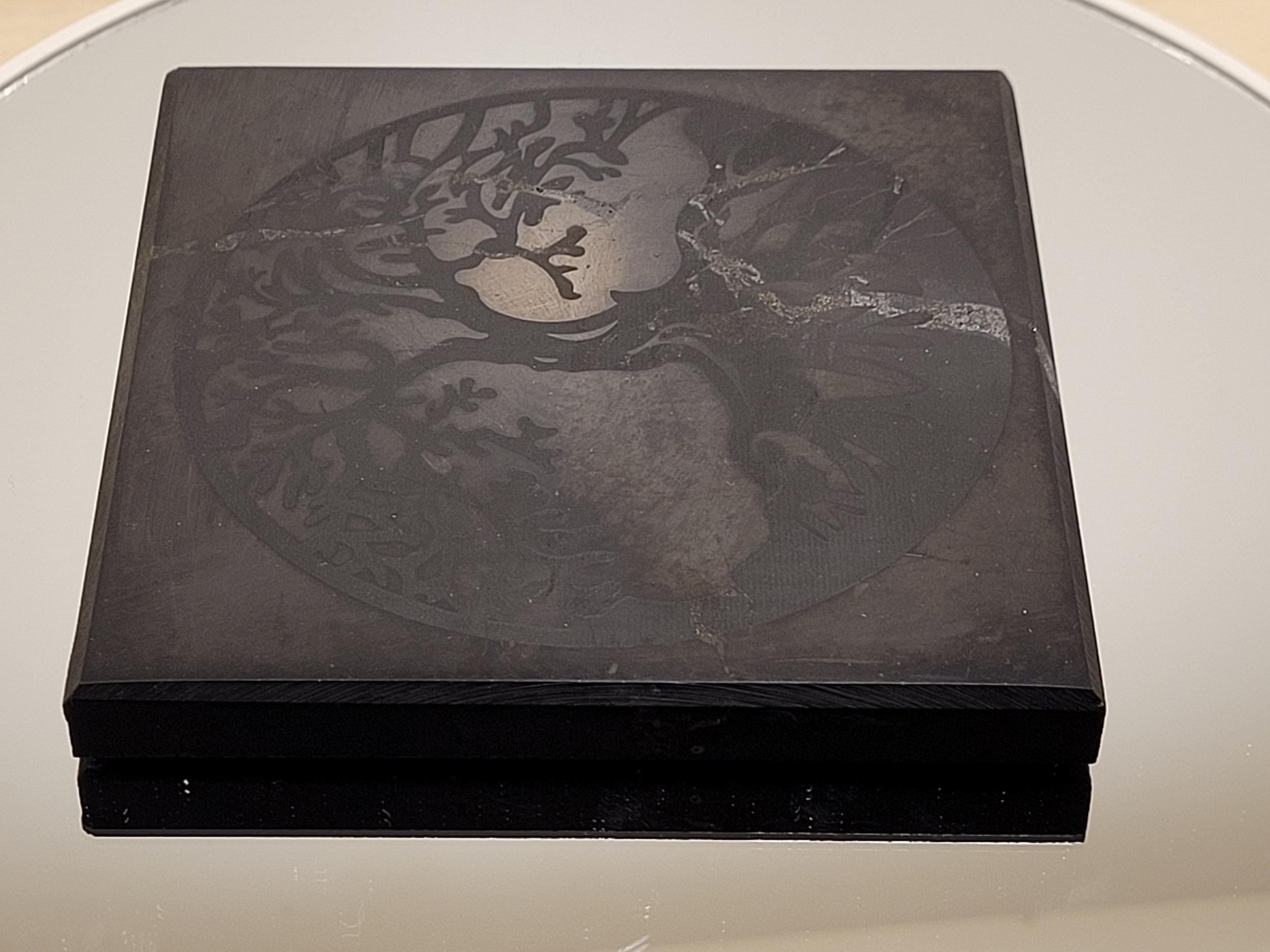 dessous de table arbre de vie shungite 10 cm 3