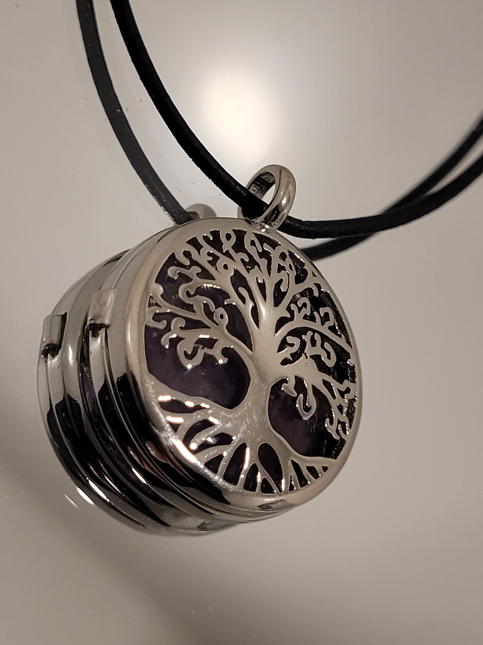 pendentif arbre de vie améthyste 2