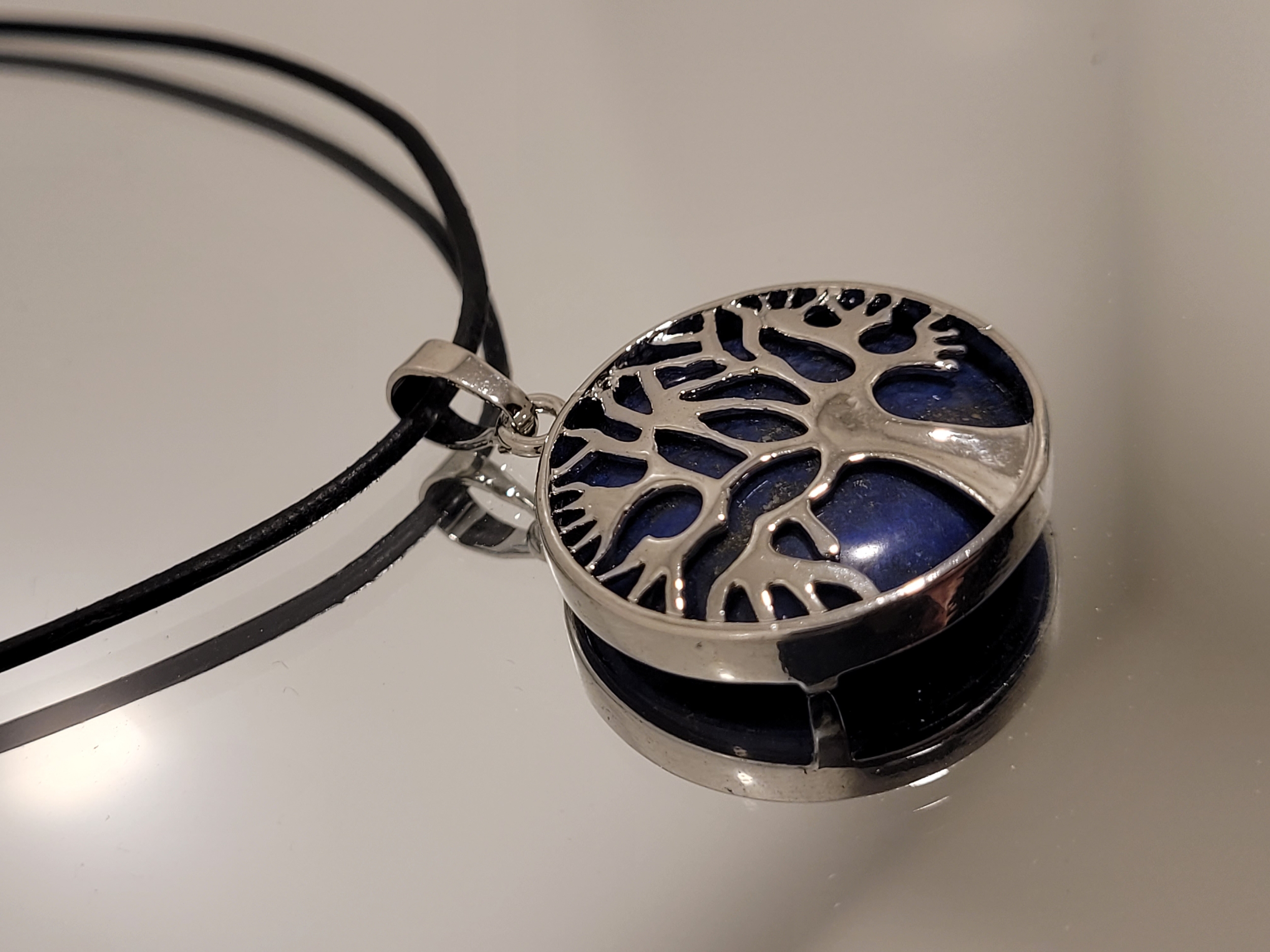 pendentif arbre de vie lapis lazuli 2