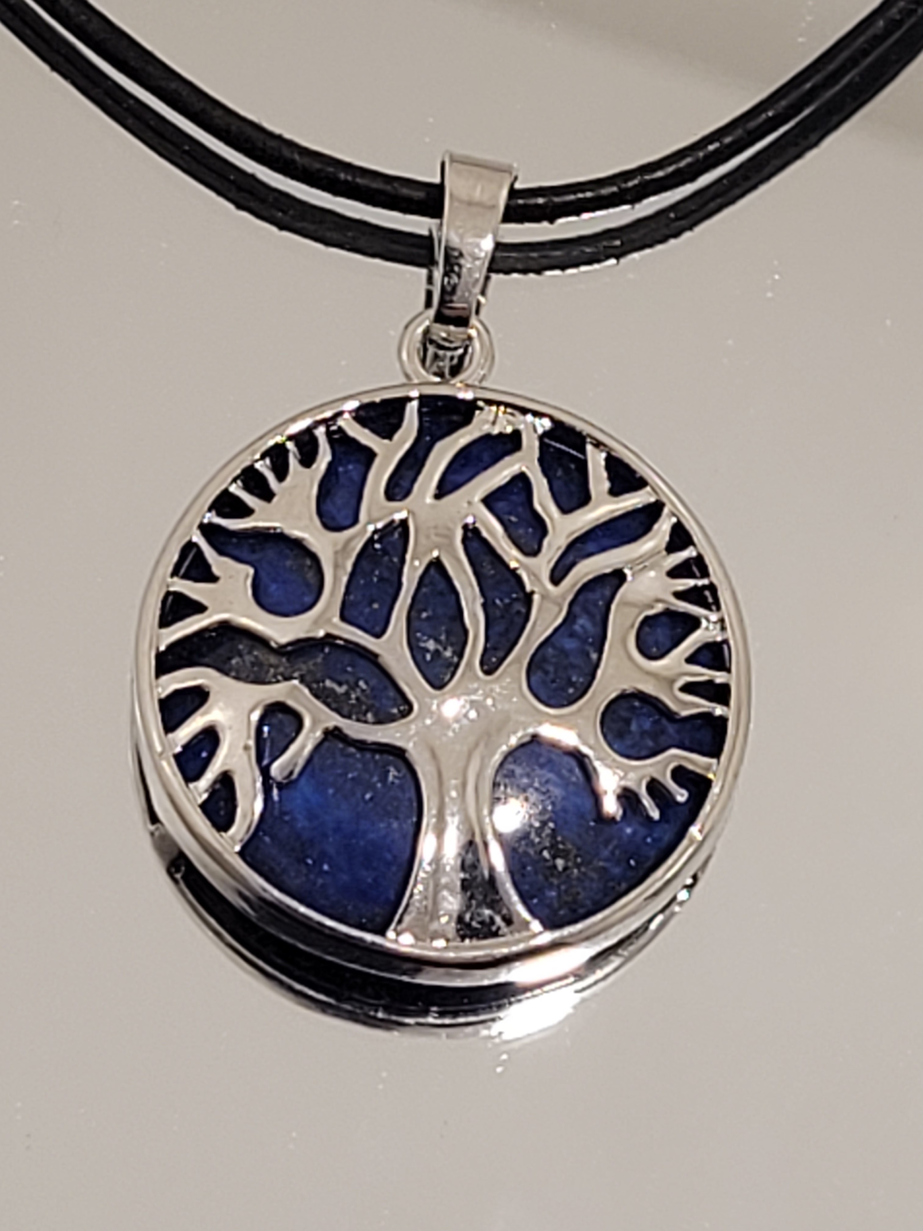 pendentif arbre de vie lapis lazuli 1