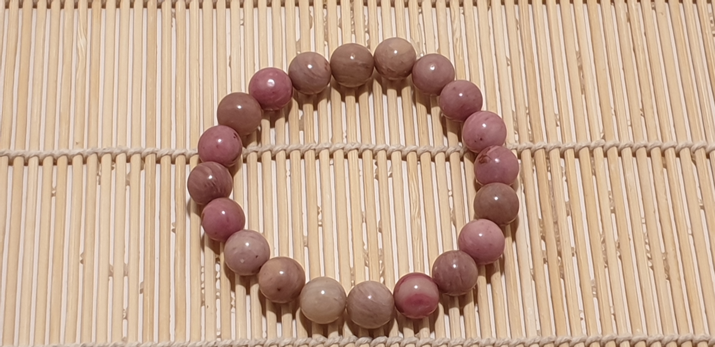 bracelet rhodonite