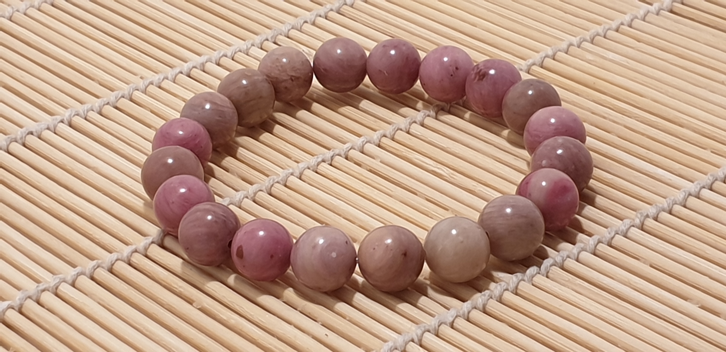 bracelet rhodonite