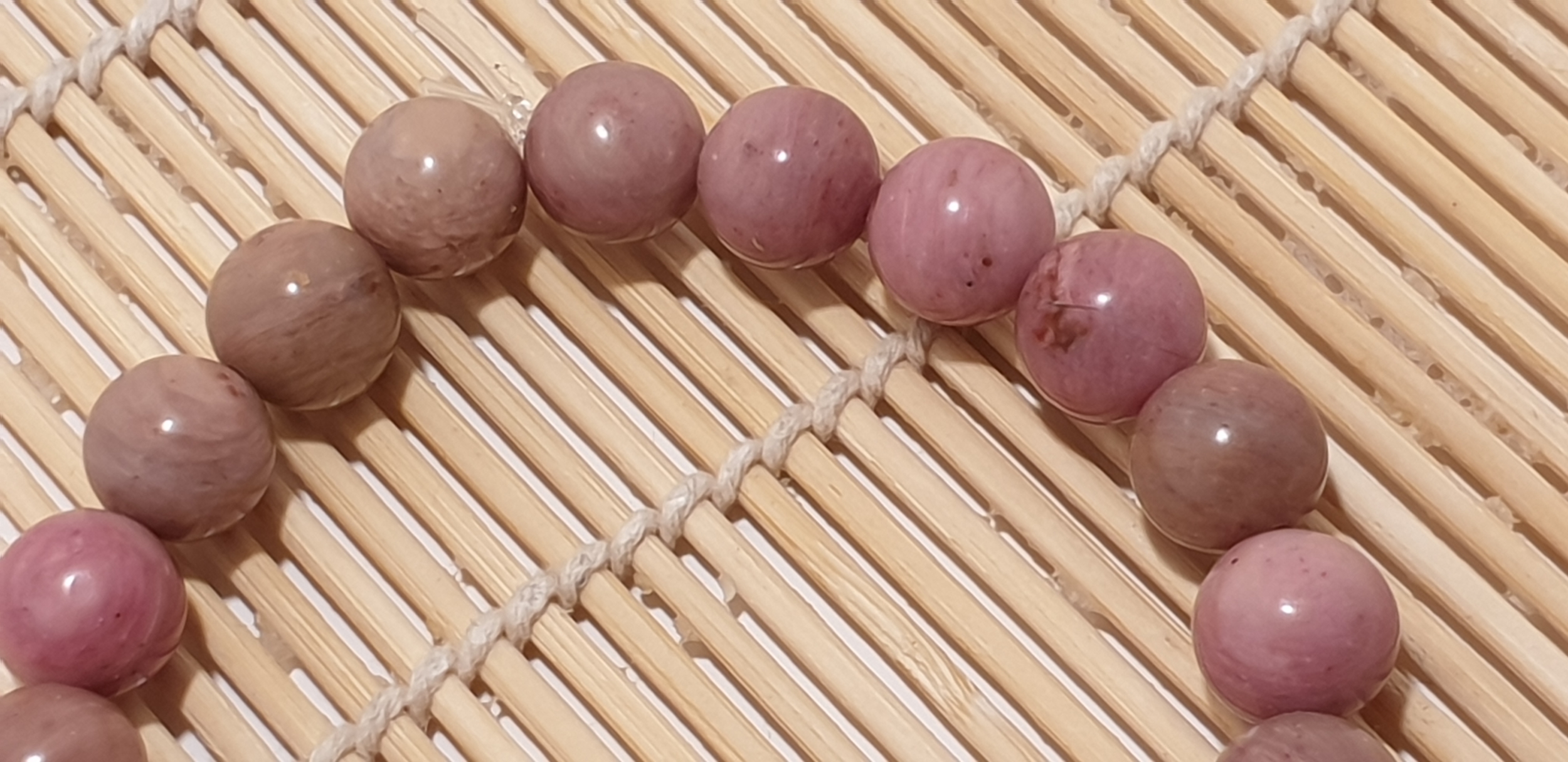 bracelet rhodonite