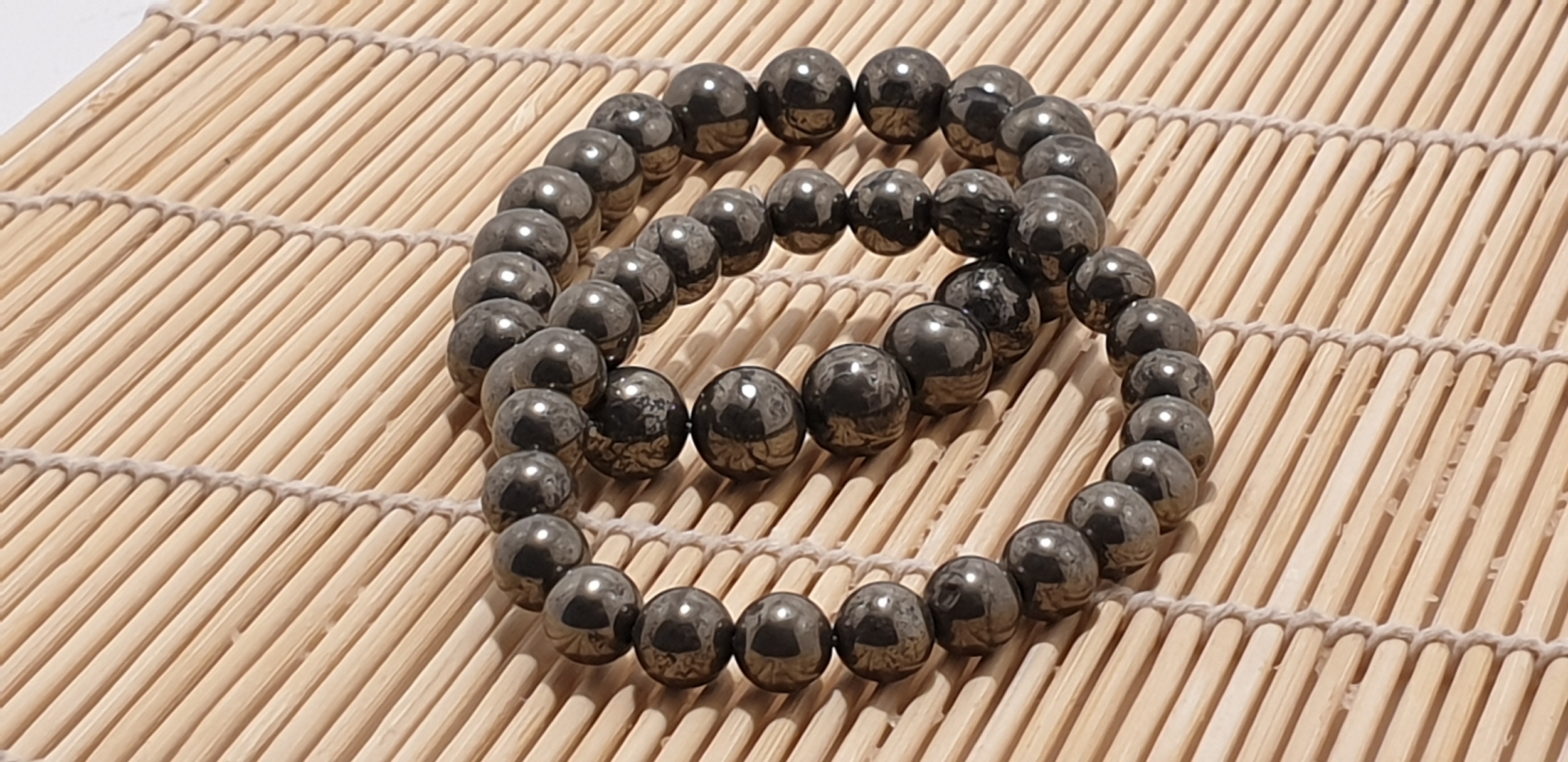 bracelet pyrite