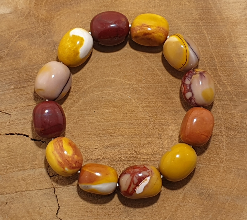 Perles En Pierre Naturelle De 8 Mm - Mélange De Jaspe Impérial Bleu