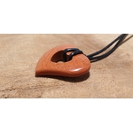 pendentif coeur dans un coeur jaspe rouge 4