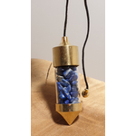 pendule laiton lapis lazuli 1