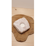 bougeoir quartz rose 01