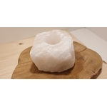 bougeoir quartz rose 24