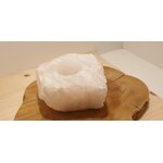 bougeoir quartz rose 23