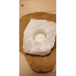 bougeoir quartz rose 21
