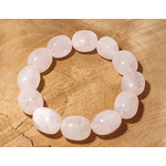 bracelet pepite quartz rose 2