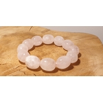 bracelet pepite quartz rose 3