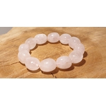 bracelet pepite quartz rose 4