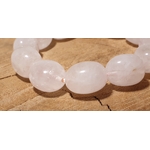 bracelet pepite quartz rose 5