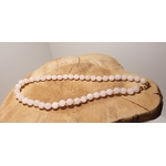 collier pepite quartz rose 3