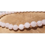 collier pepite quartz rose 5