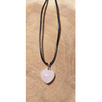 pendetif petit coeur quartz rose 2