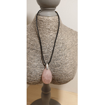 pendetif goute quartz rose 1