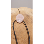 pendetif goute percé quartz rose 4