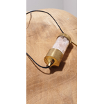 pendule laiton quartz rose 5