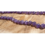 collier boule 8mm améthyste 3
