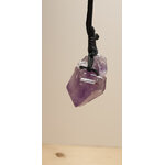 pendentif améthyste brute ficelle 5