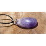 pendentif goutte améthyste 3