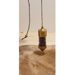 pendule laiton améthyste 1