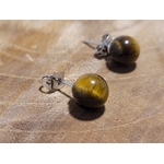 boucles doreilles oeil de tigre 3