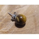 boucles doreilles oeil de tigre 4