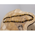 collier boule 8mm oeil de tigre 2