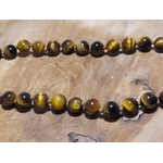 collier boule 8mm oeil de tigre 5