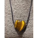 pendentif coeur perce oeil de tigre 1