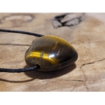 pendentif coeur perce oeil de tigre 3