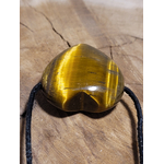 pendentif coeur perce oeil de tigre 5