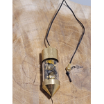 pendule laiton oeil de tigre 2