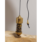 pendule laiton oeil de tigre 1