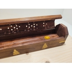 Porte encens coffret bois bouddha 3