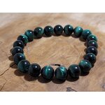 bracelet oeil de tigre vert 3